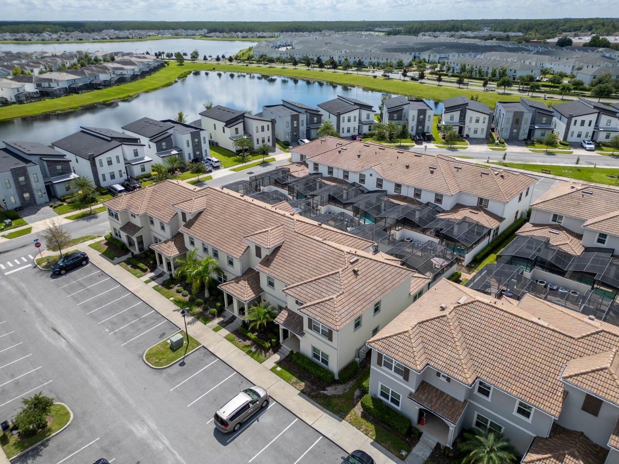 Renewed Luxury Townhouse With Private Pool Villa Kissimmee Bagian luar foto