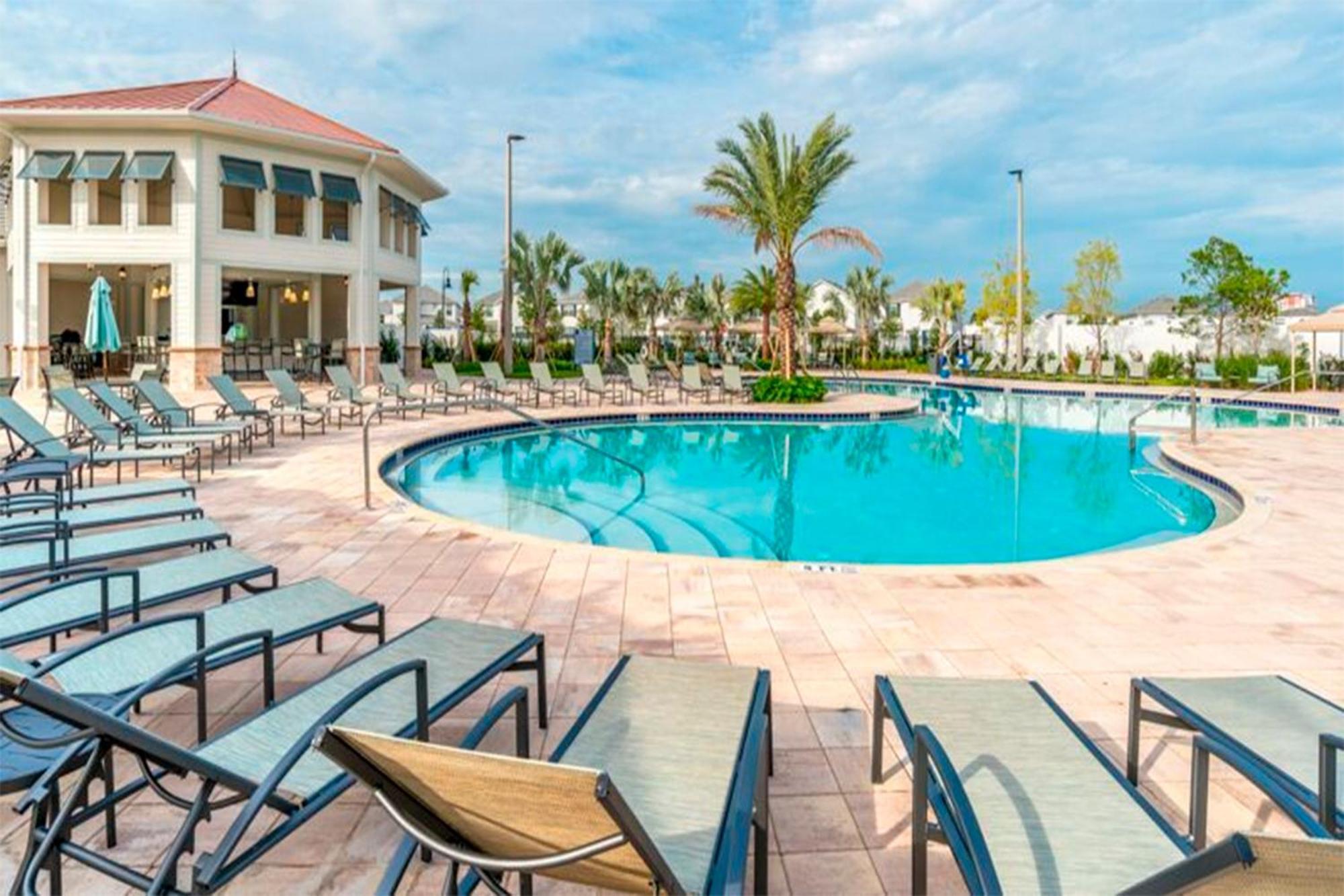 Renewed Luxury Townhouse With Private Pool Villa Kissimmee Bagian luar foto